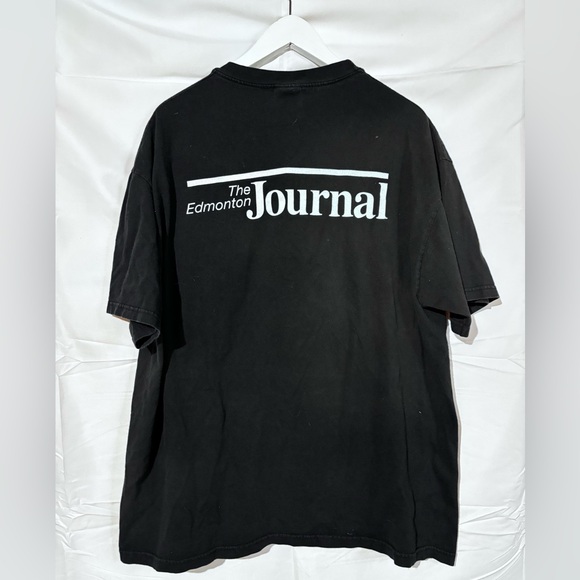Vintage 1998 The Edmonton Journal Tshirt Hanes Heavyweight xl - Picture 7 of 8